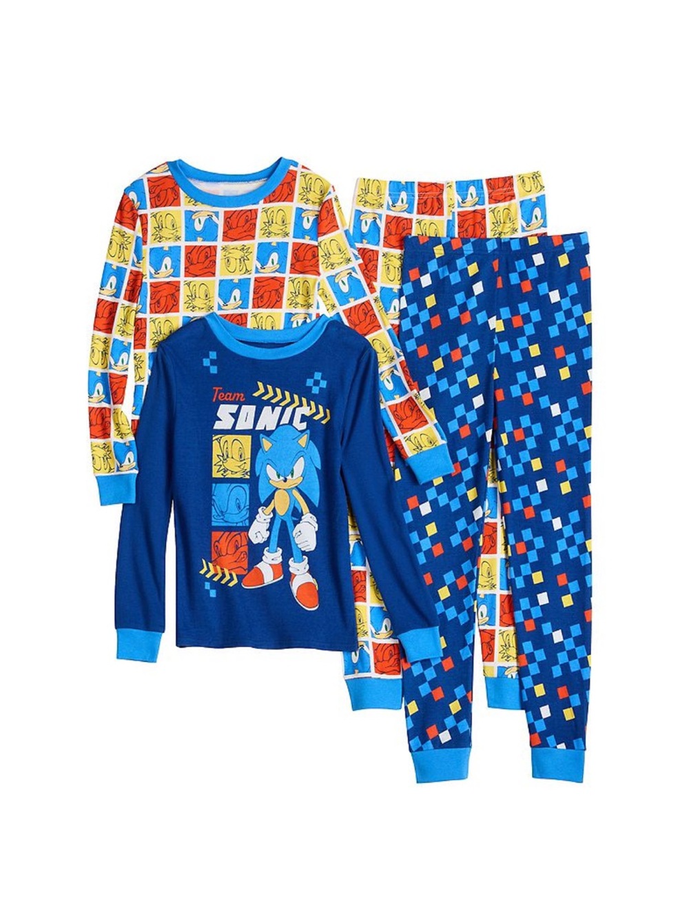 Kids Sonic the Hedgehog 2-Pair Pajama Set